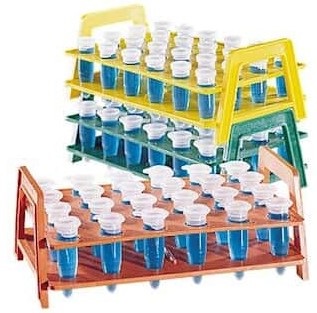 [NAL-5973-0415] gradilla de plastico 24*0.5ml autoclaveable. nalgene