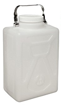 [NAL-2211-0020] garrafon rectangular hdpe 9l. nalgene
