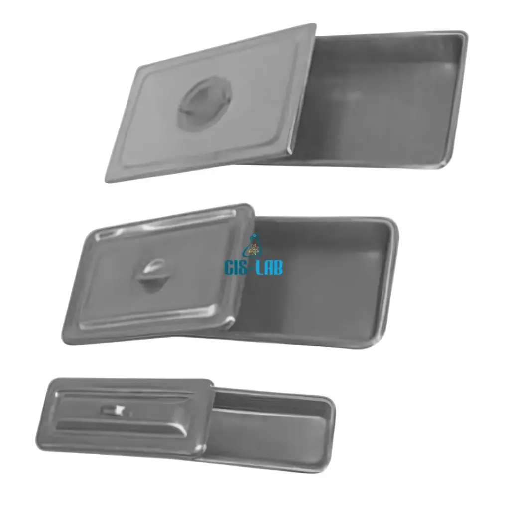 Charola budinera de acero inoxidable 23×13×5 cm – Luzeren