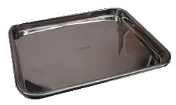 Charola Mayo acero inoxidable 470×300×20 mm – Luzeren