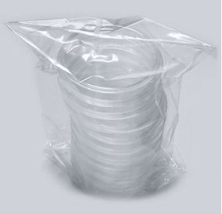 Cajas de Petri Estériles 90x15mm con 2 Divisiones, BIO-SEEN, C/500