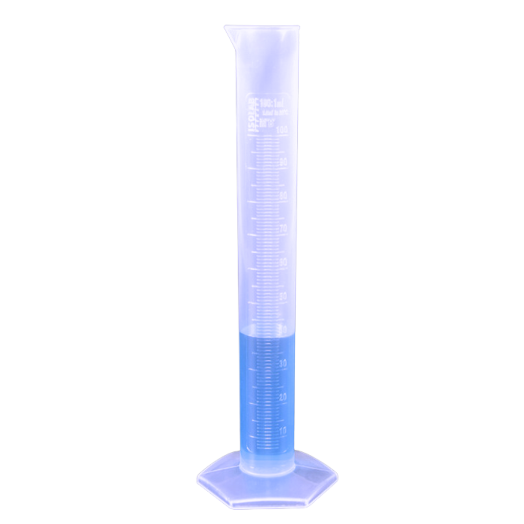 [016.05.901] Probeta de Polipropileno 1000 ml Clase B Graduación en Relieve ISOLAB - 016.05.901