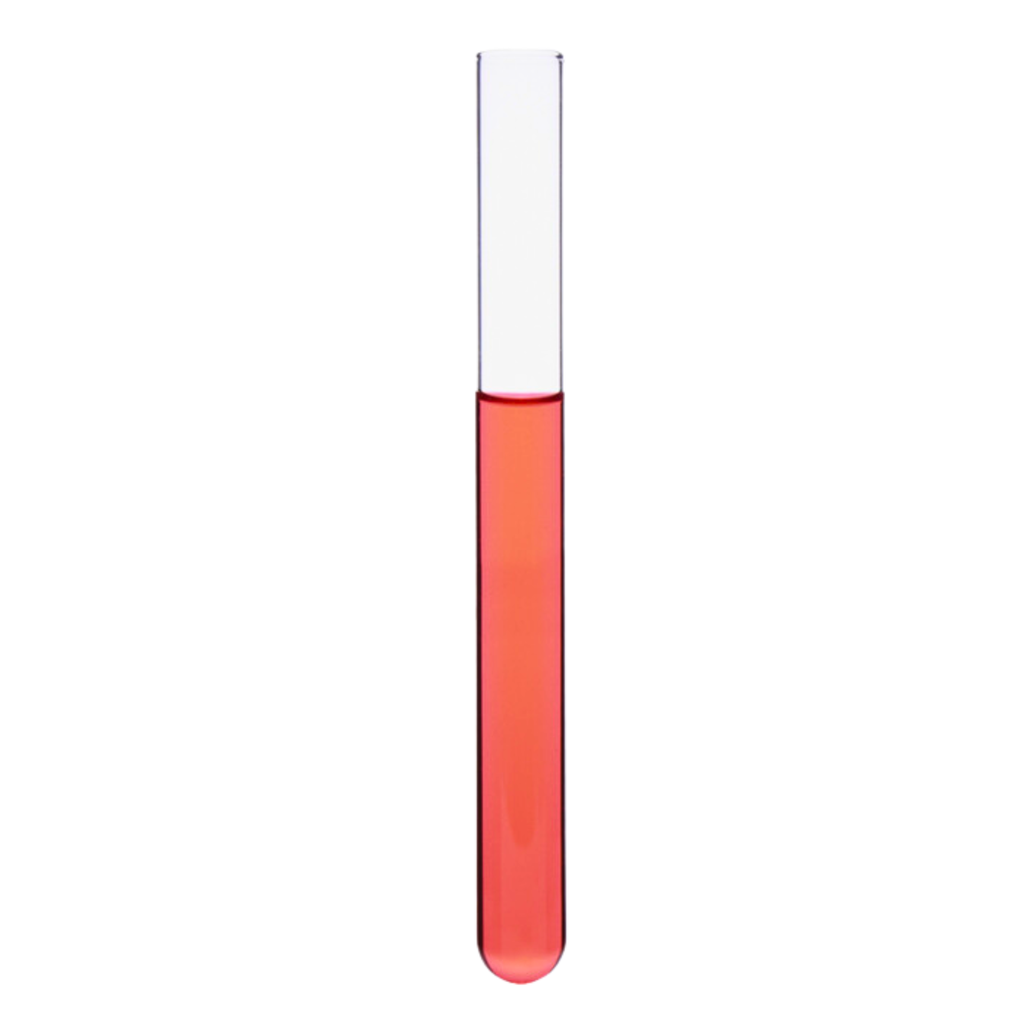 Tubo de Ensayo de Vidrio Borosilicato 18x180 mm para Aplicaciones de Alta Temperatura, Isolab
