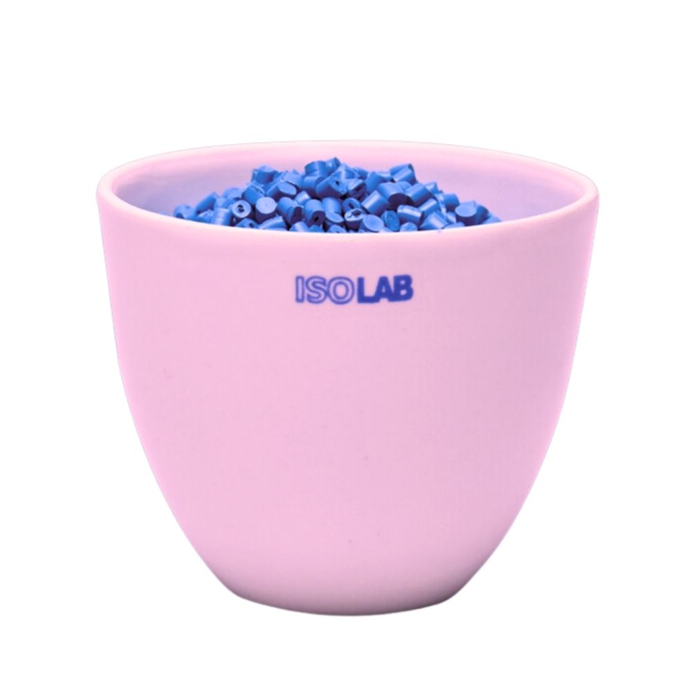[038.14.M70] Crisol de Porcelana Forma Media 140 ml - 70 x 60 mm ISOLAB 038.14.M70
