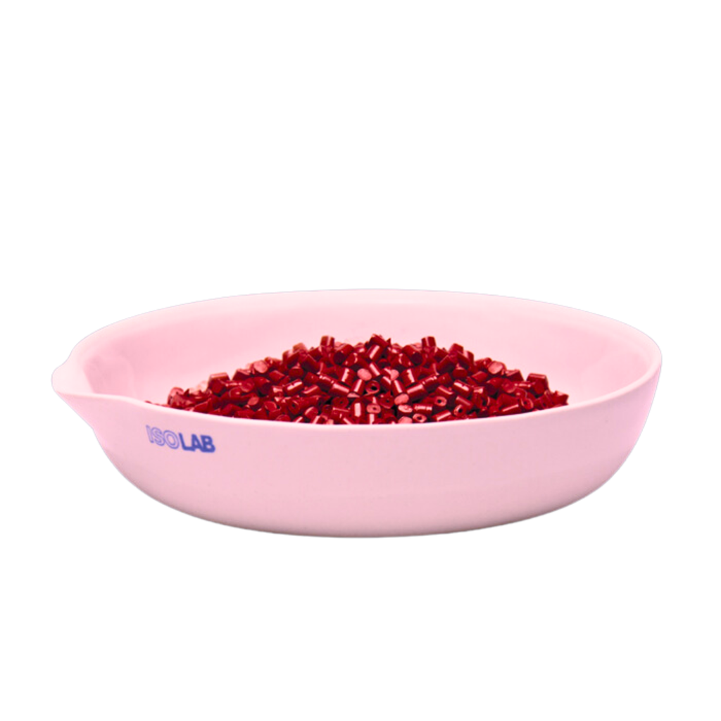 [038.11.080] Placa evaporación porcelana base plana 40 ml Isolab