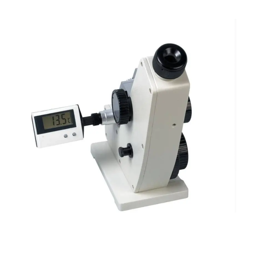 Refractómetro de mesa analógico tipo Abbe 0–95 % Brix – Luzeren