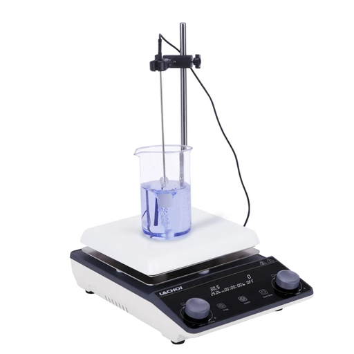 Parrilla de calentamiento con agitación digital LCD 15×15 cm – Luzeren