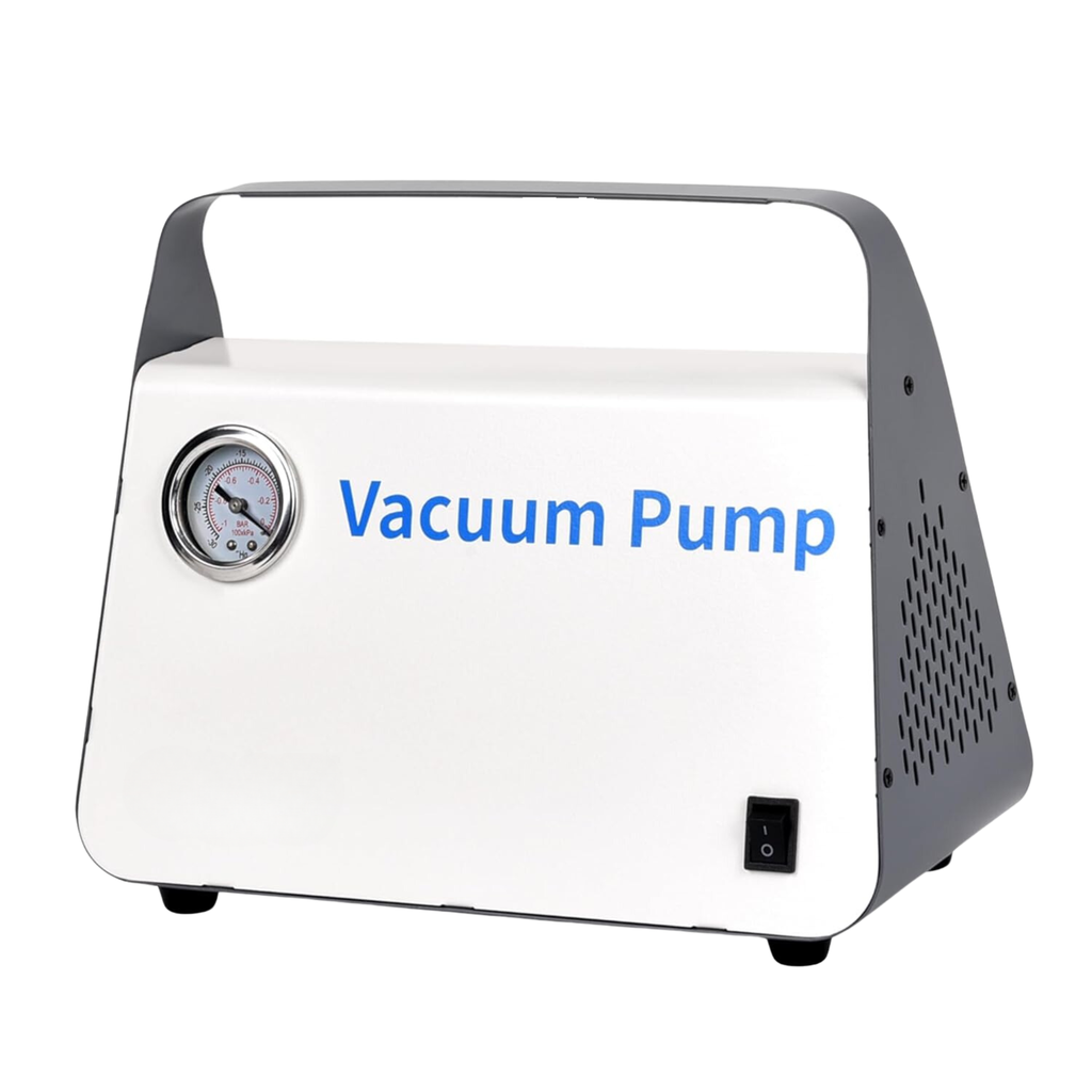 Bomba de Vacío Portátil de Diafragma Libre de Aceite, 15 L/min, 110V, Luzeren