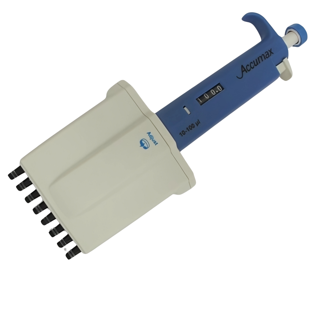 [ACM-2414] Micropipeta Multicanal de 8 Canales 10 a 100 uL Certificado ISO 8655 Modelo MA8-100 Accumax