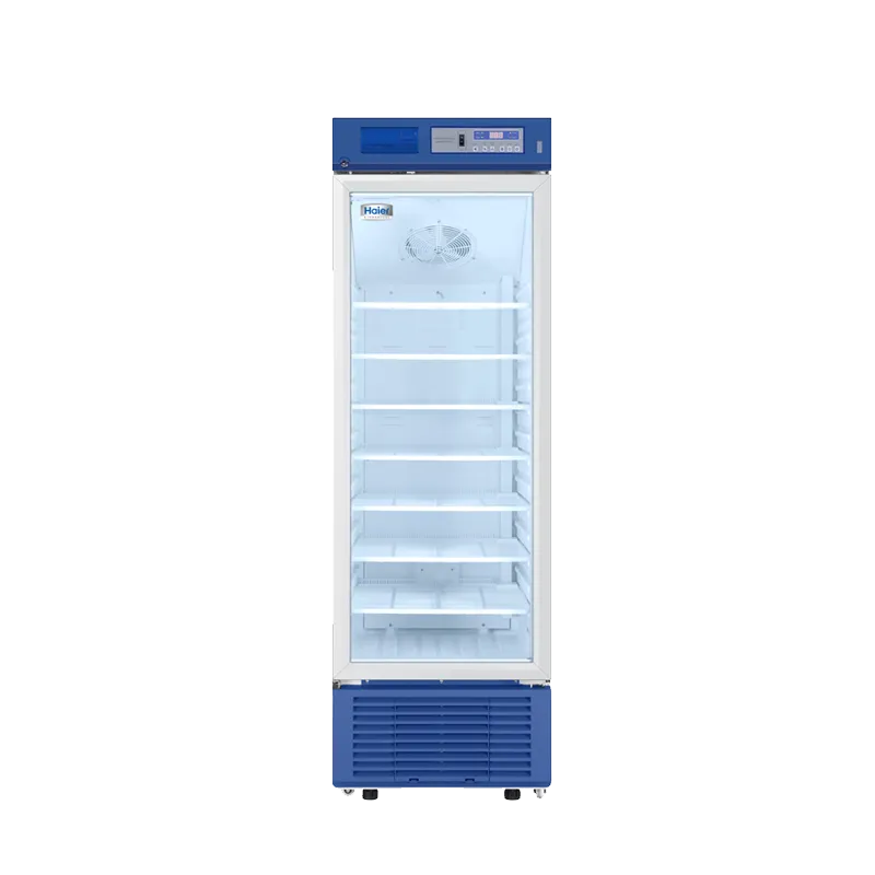 Refrigerador de Farmacia HYC-390, 390L, 2-8°C, Puerta de Vidrio, Control LED Haier