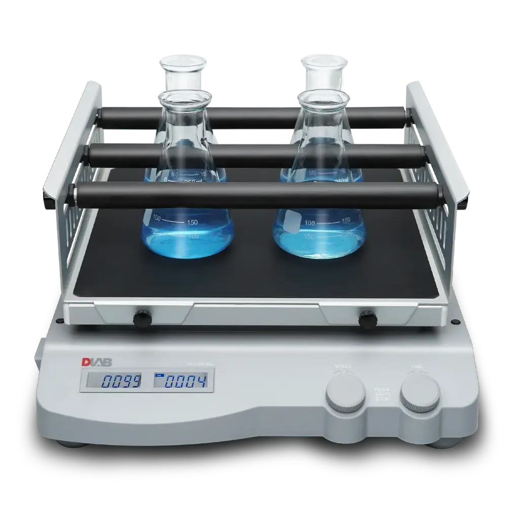 Agitador orbital con plataforma ajustable, D-Lab