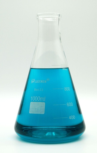 Matraz Erlenmeyer 1 L Ø 42 mm – Luzeren
