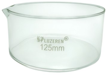 [GL41173-125] Cristalizador vidrio 125×63mm Luzeren Boro 3.3