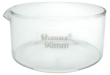 Cristalizador vidrio 90×45mm Luzeren Boro 3.3
