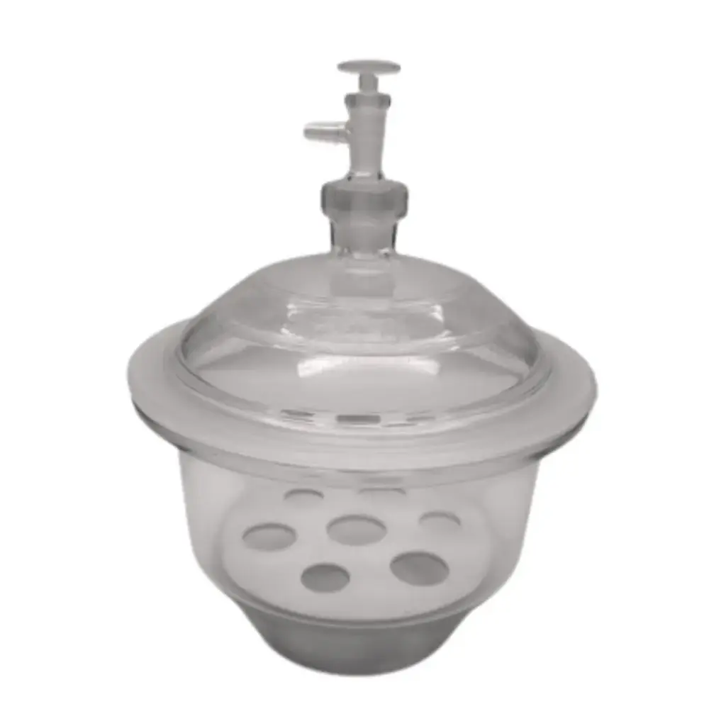 Desecador de vidrio claro para vacío 210mm Luzeren
