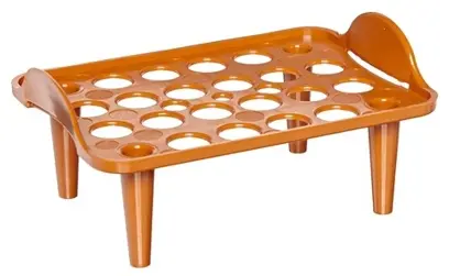Rack para 20 tubos de 1.5ml para baño seco 3/Paq.