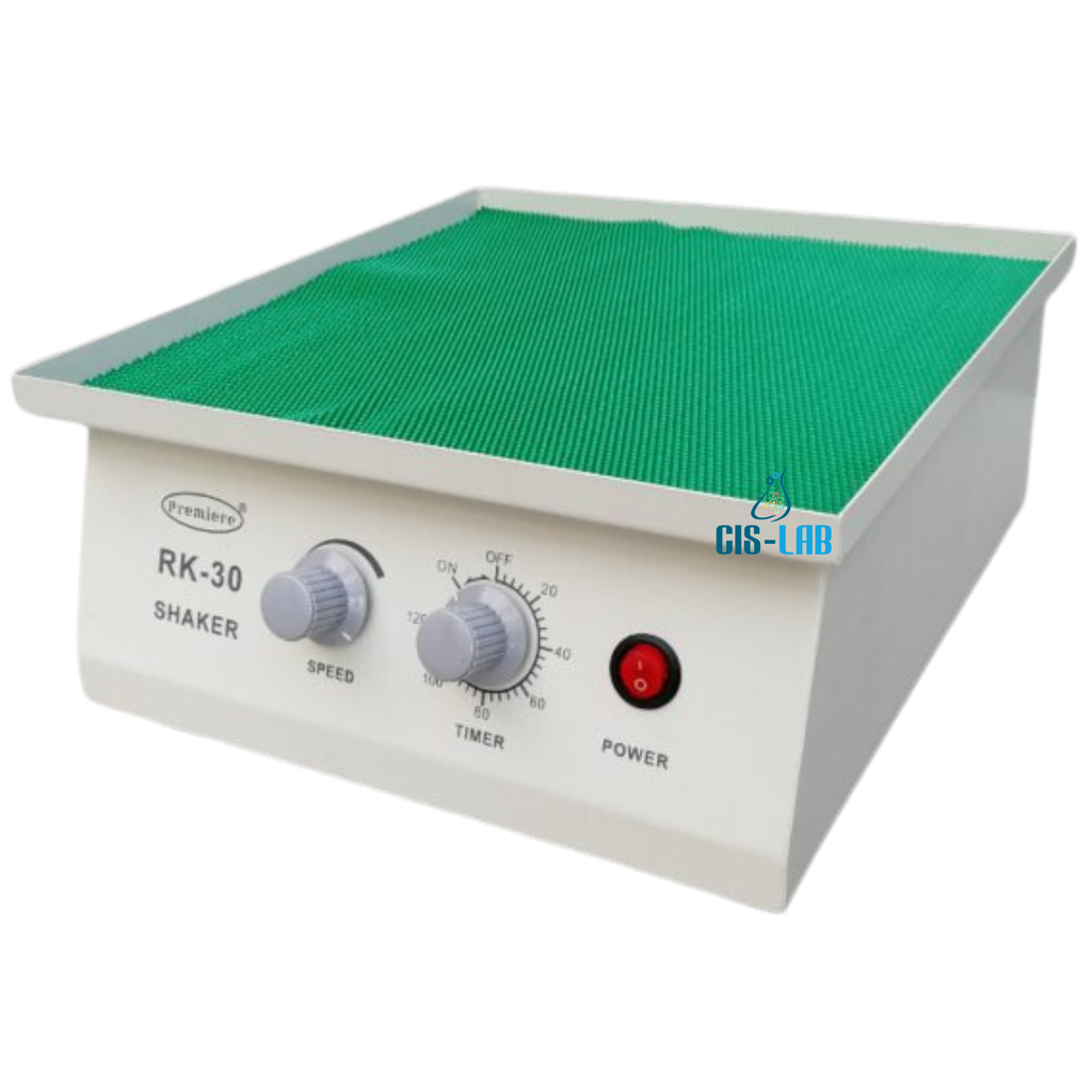 Agitador Orbital Análogo 30x28 cm, 0-180 RPM, 110V mod RK30 – Premiere 