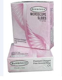 Portaobjetos cargados 75*25mm Rosa – Premiere 