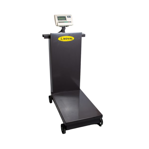 Báscula digital Noval precio, peso y total, 600 kilos.  - Noval