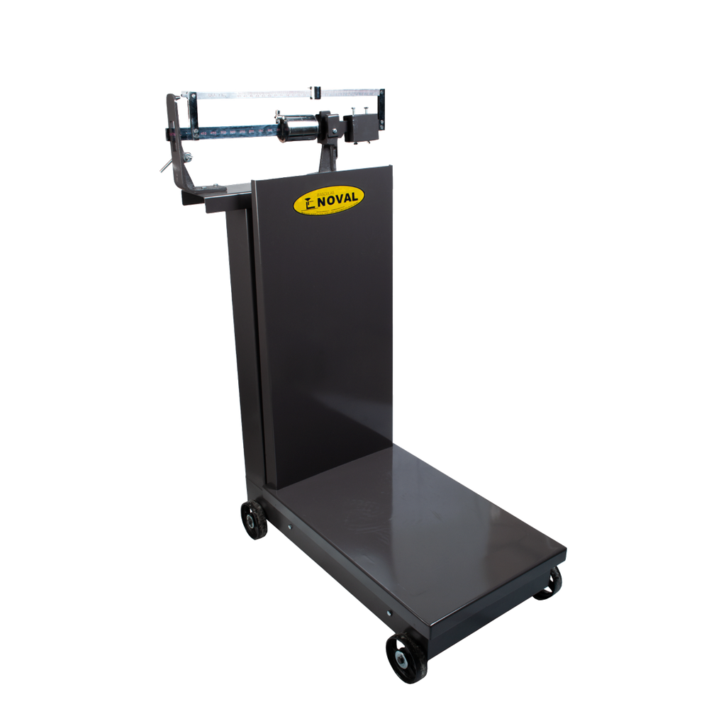 Báscula mecánica Noval Apaisada con plato de 90cm x 1200cm, 1 tonelada - Noval