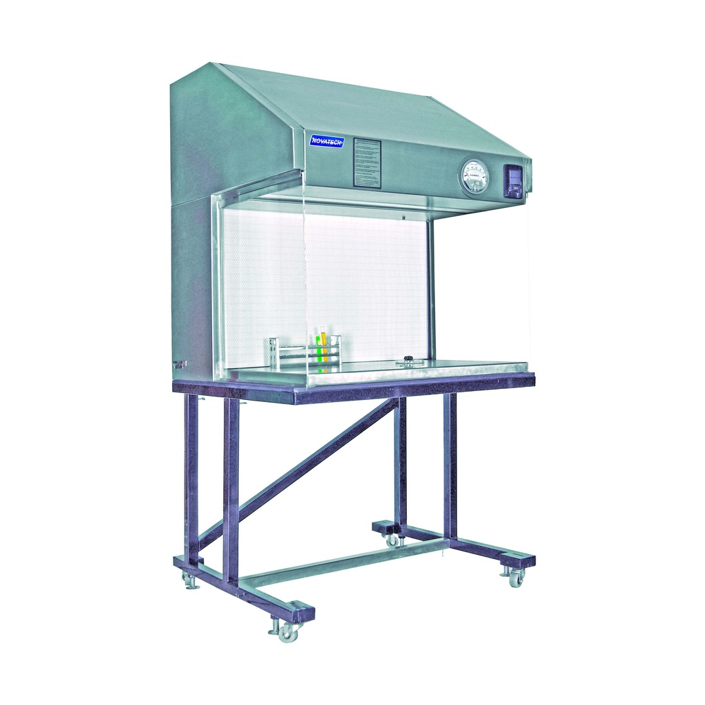 [NOVA-CFLH-90] campana de flujo laminar horizontal en acero inoxidable cflh-90 - novatech