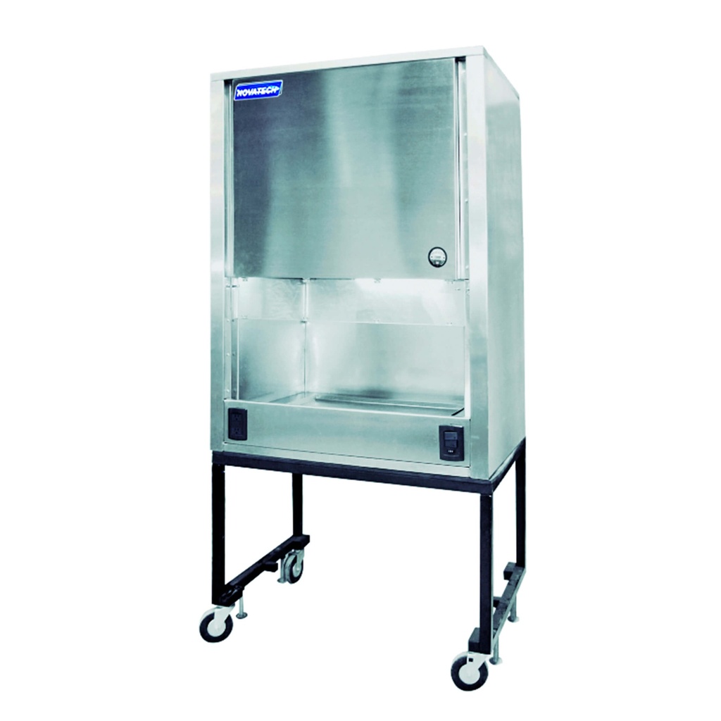 campana de flujo laminar vertical en acero inoxidable (clase ii a2) cflh-120 - novatech