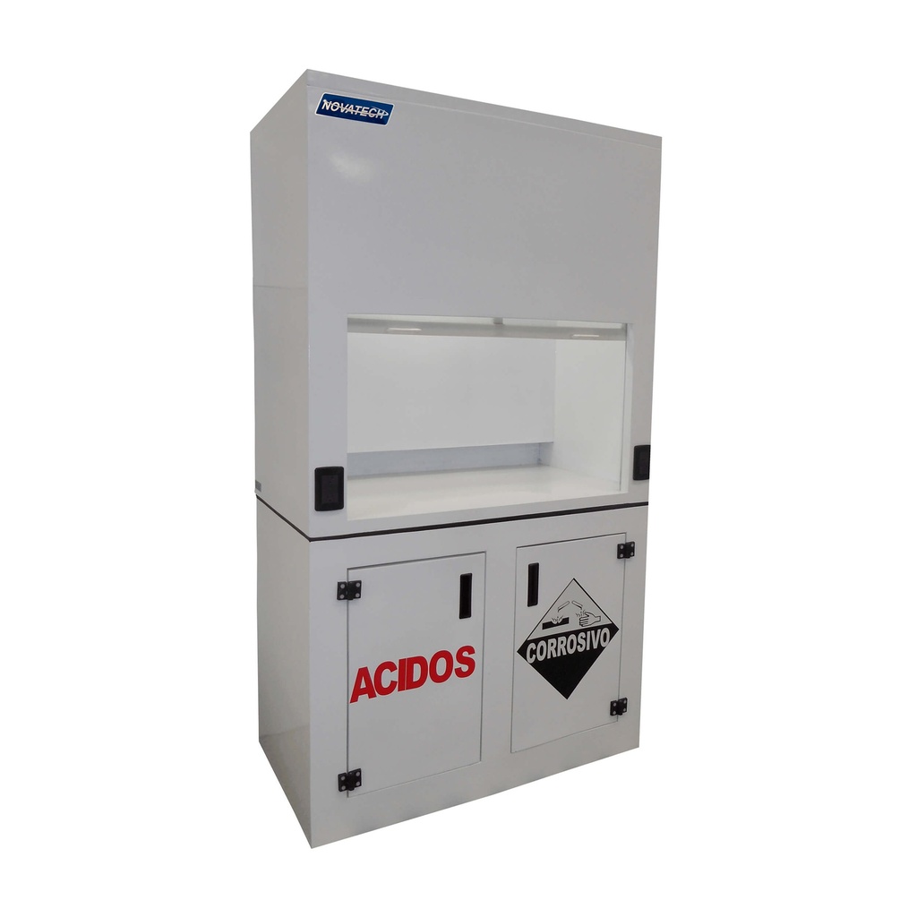 campana de extraccion inoxidable con interior de polietileno - novatech