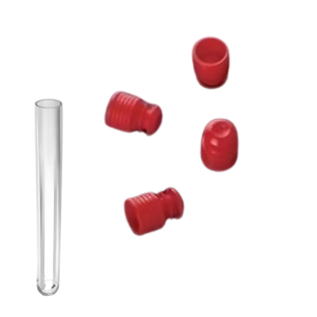 [12-1399] Tapa Polietileno Tubo 13mm 250/Paq Biologix