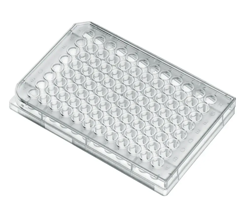 [07-6096] Microplaca 96 Pozos Fondo Plano 0.2ml Estéril 50/Cj Biologix