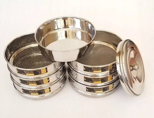 [LUZ-1718] Juego de 6 tamices inox con tapa y bandeja – Luzeren