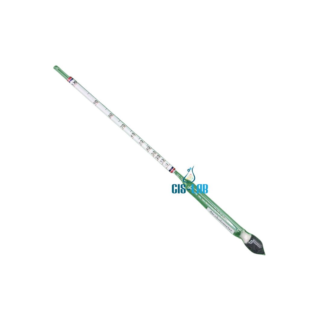 kit Alcoholímetro 0-100% con Probeta de 100 ml