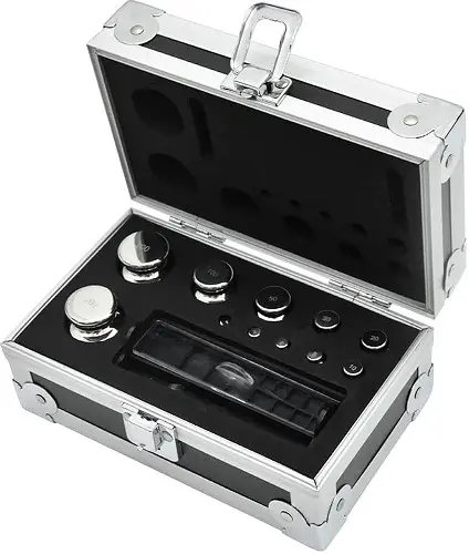 Juego de pesas SS de 1mg a 200g 25 pzas