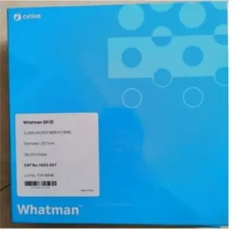 [WT-1823-257] microfibra de vidrio gf/d de 25.7cm, 100/paq. whatman