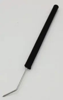 [LUZ-1665] Aguja de Disección Curva 140 mm Mango Plástico Luzeren