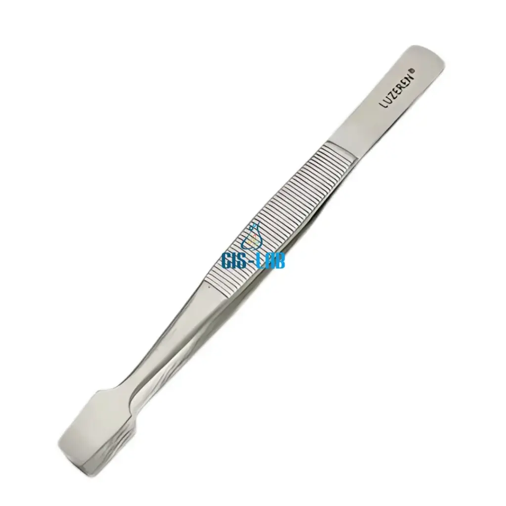 [LUZ-1656] Pinza de disección cromada 105 mm punta recta plana – Luzeren