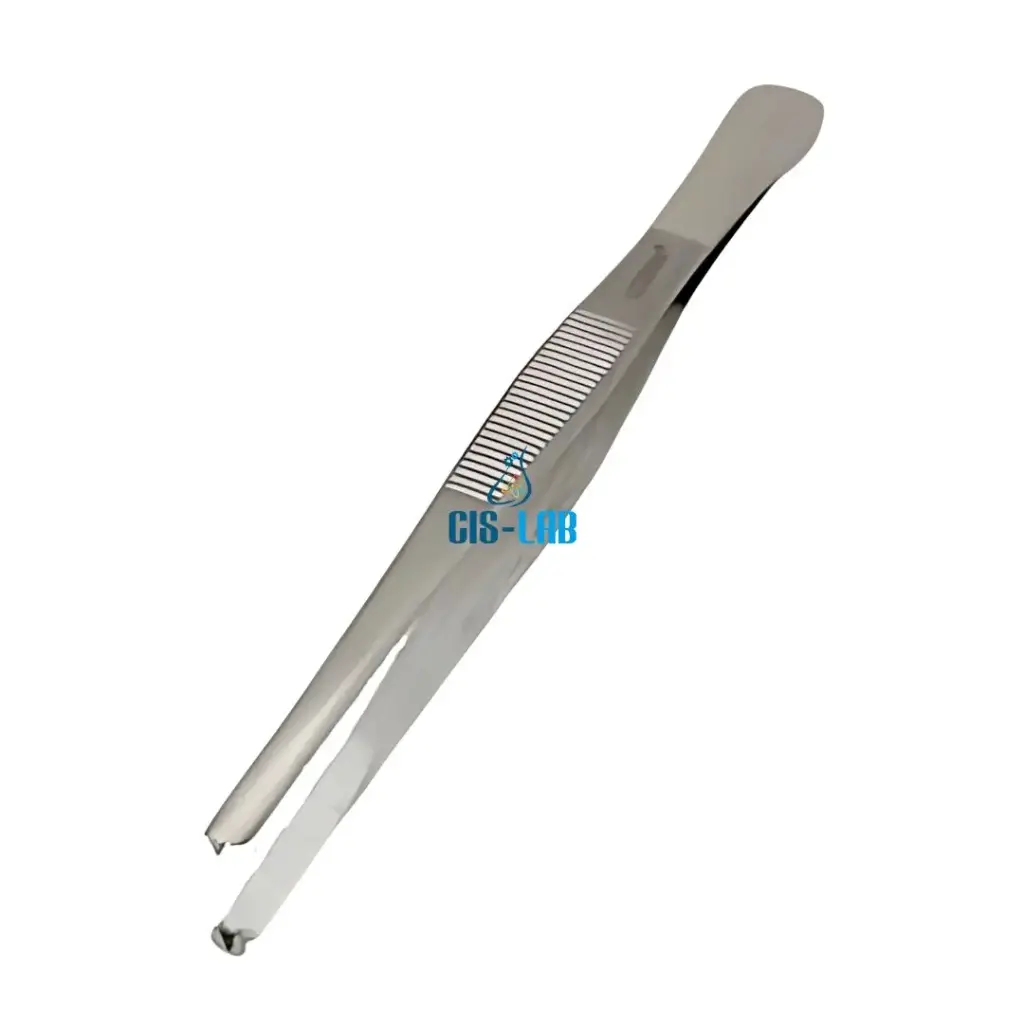 [LUZ-1650] Pinza de disección 145 mm punta recta con diente de ratón – Inox