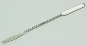 [LUZ-1633] Espátula doble 180 mm redondeada y en punta – Luzeren