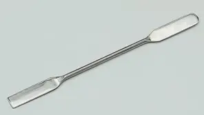 Espátula doble 155 mm recta y redondeada – Luzeren