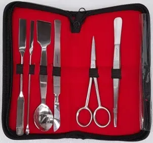 [LUZ-1667] Juego de disección 6 piezas en acero inoxidable – Luzeren