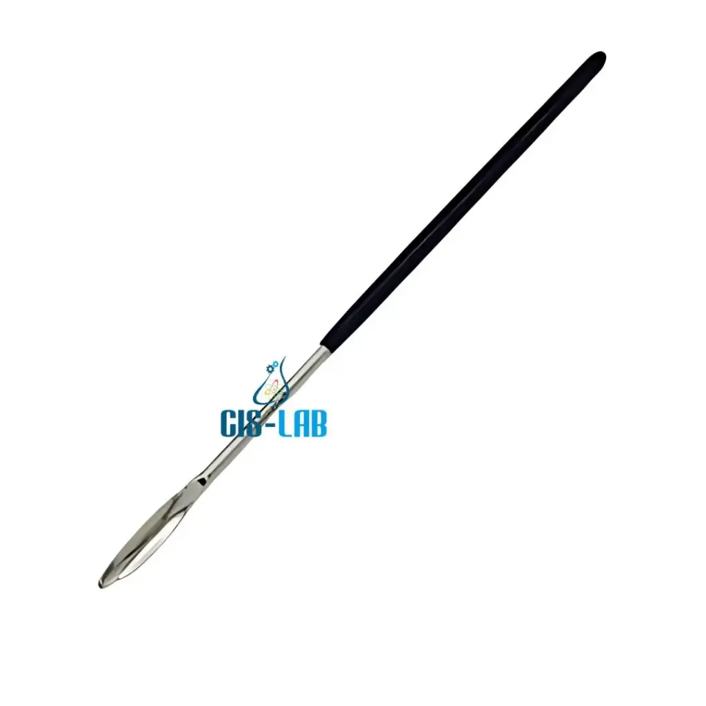 [LUZ-1635] Microespátula SS 160 mm mango de hule – Luzeren