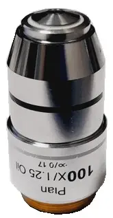 Objetivo planacromático infinito 100X/1.25 OIL – Luzeren
