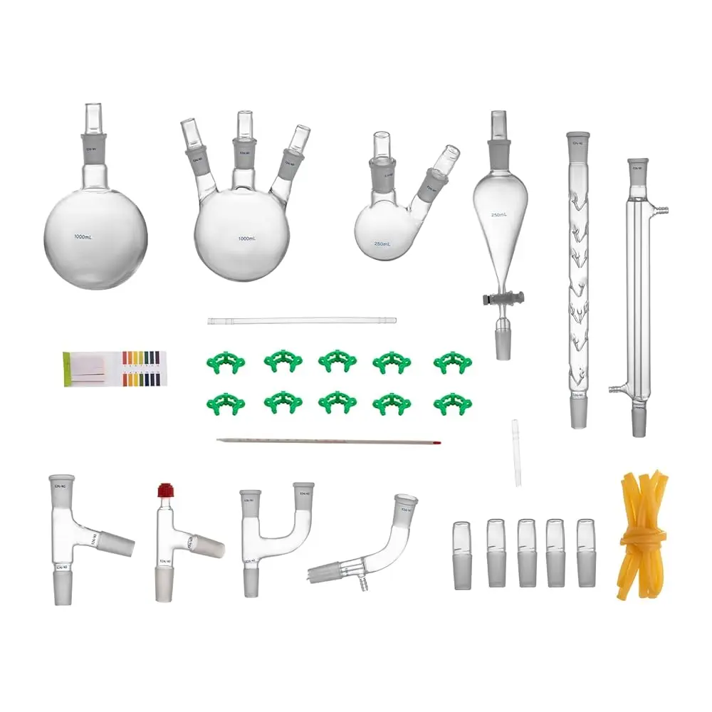 Kit de cristalería juntas 24/40 borosilicato 3.3 – Luzeren