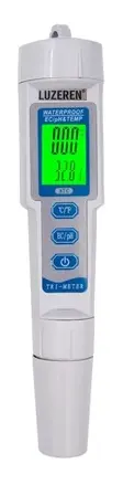 [LUZ-21051] pHmetro de bolsillo 3 en 1 pH/EC/°C – Luzeren