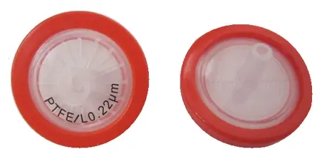 Filtro jeringa PTFE hidrofílico 25 mm 0.22 µm (50 pzas) – Luzeren
