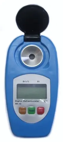[LUZ-3033] Refractómetro digital 0–50 % Brix / 1.3330–1.4200 nD – Luzeren