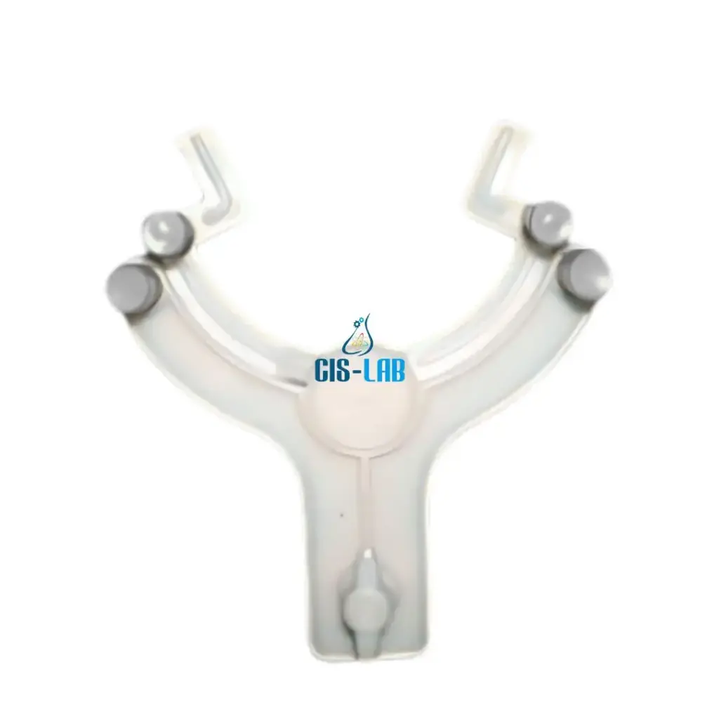 [LUZ-2640] Pinza plástica individual para bureta con asegurador – Luzeren