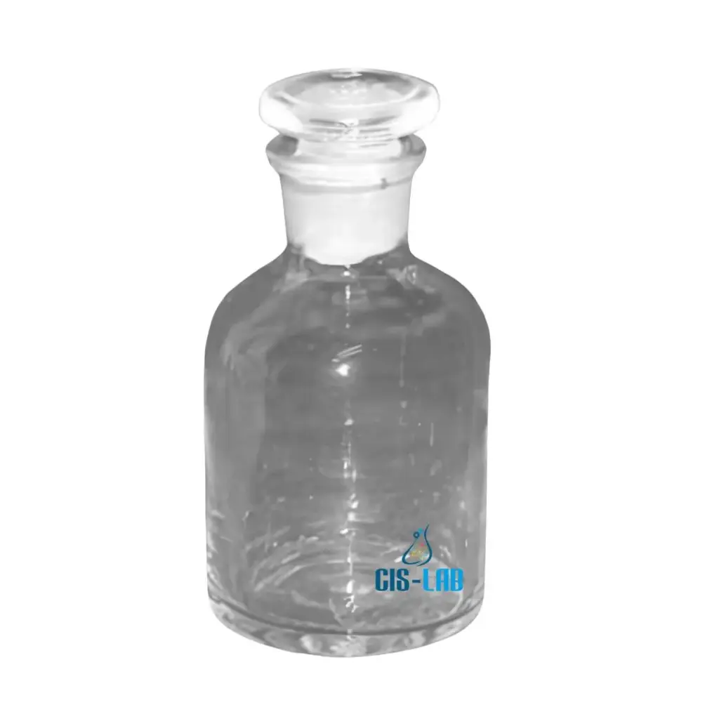 [LUZ-1047] Frasco vidrio claro 500 mL boca angosta 25/27 – Luzeren