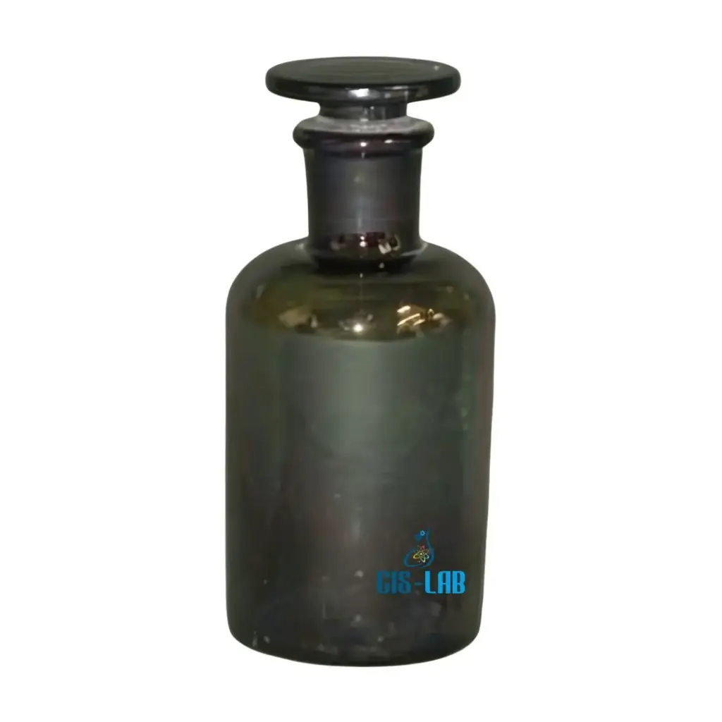 [LUZ-1051] Frasco vidrio ámbar 500 mL boca angosta 25/27 – Luzeren