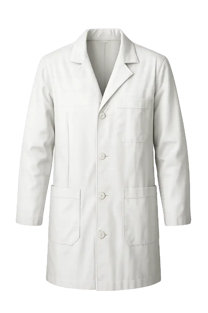 [LUZ-2768] Bata Para Laboratorio M Luzeren