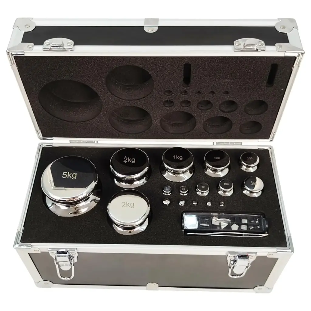 Set de pesas de SS de 1mg a 5k 